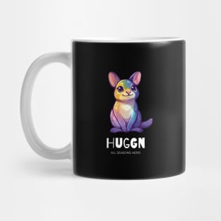 Funny outfit for cuddlers, wallaby, gift "HUGGN" Mug
